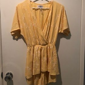 SABO Size Small Romper with Female Body Figures